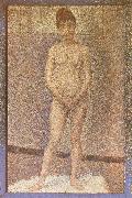 Georges Seurat, A standing position of the Obverse